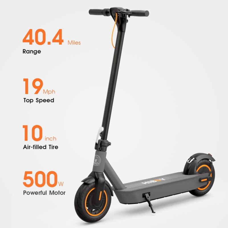 Hiboy S2 Max 48V/11.6Ah 500W Electric Scooter - Image 4