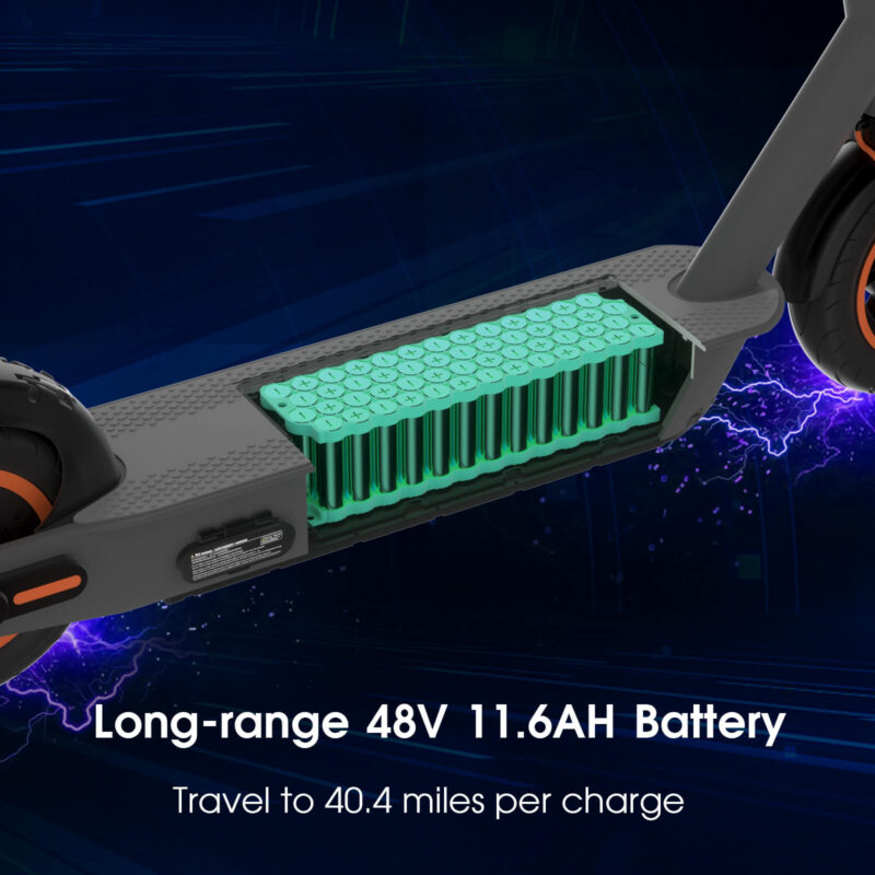 Hiboy S2 Max 48V/11.6Ah 500W Electric Scooter - Image 9