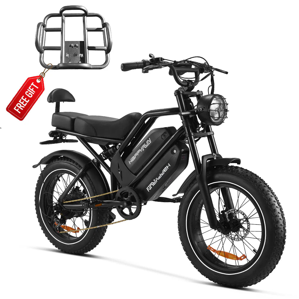 HappyRun G70 48V/38Ah 2000W Electric Cargo Bike