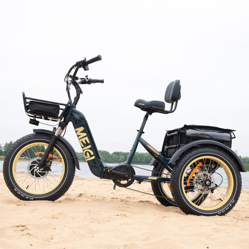 DWMEIGI Silverado-HD MG2301 48V/14Ah 750W Folding Electric Trike - Image 3