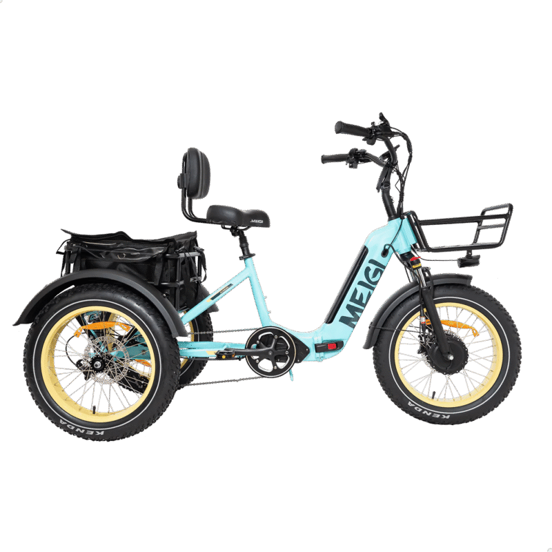 DWMEIGI Silverado-HD MG2301 48V/14Ah 750W Folding Electric Trike - Image 4