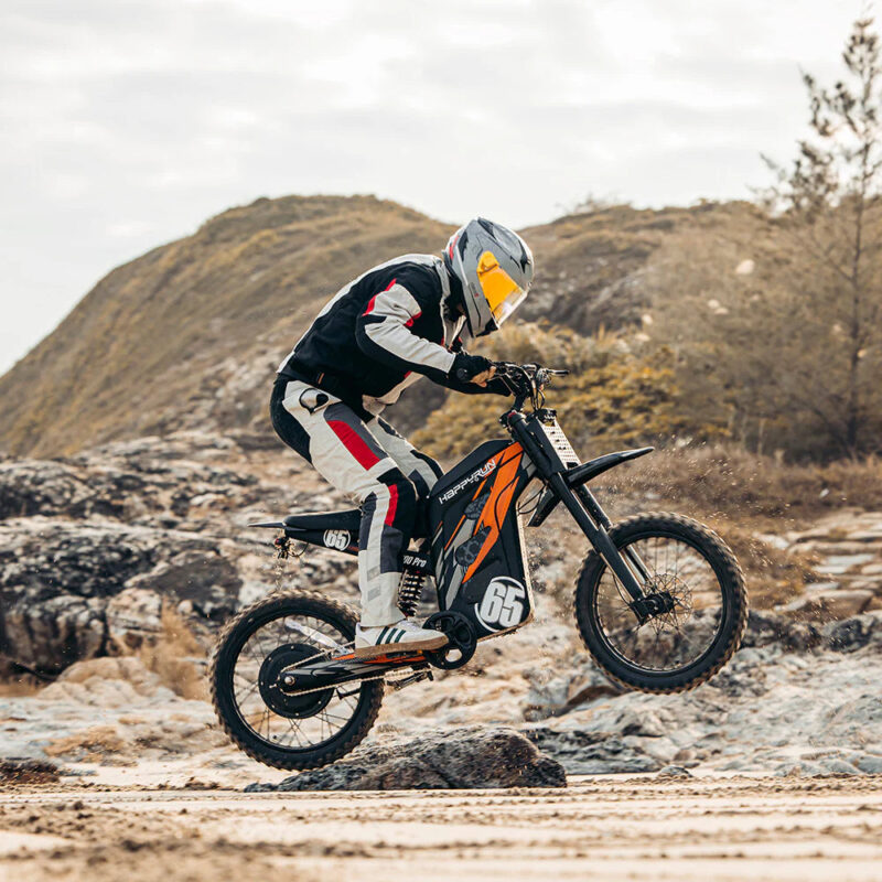 HappyRun G300 Pro 72V/30Ah 6500W Off-Road Electric Dirt Bike - Image 7